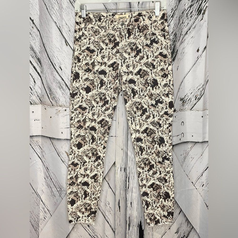 L’Agence Margot High-Rise Skinny Jeans Serpentine 27